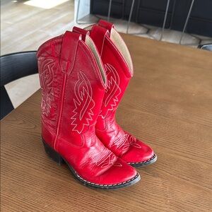 Red Western Cowboy Boots